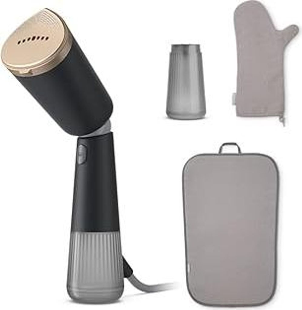 Philips Dampfglätter 5000-Serie – 35 Sekunden Aufheizen, kontinuierlicher Dampf, zwei Wassertanks, Eco-Modus, verstellbarer Kopf, Metallplatte, ...