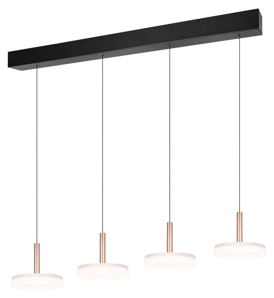 Lampadario a LED CELESTE, tonalità marrone-nero, 7 W, Immagine del prodotto 