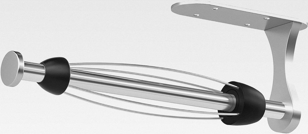 Küchenrollenhalter Ohne Bohren, Einhandreißen, Küchenutensilien, Unterschrank, Wand, Küchenrollen, Badezimmer, Silber, Selbstklebend Rollenhalt...