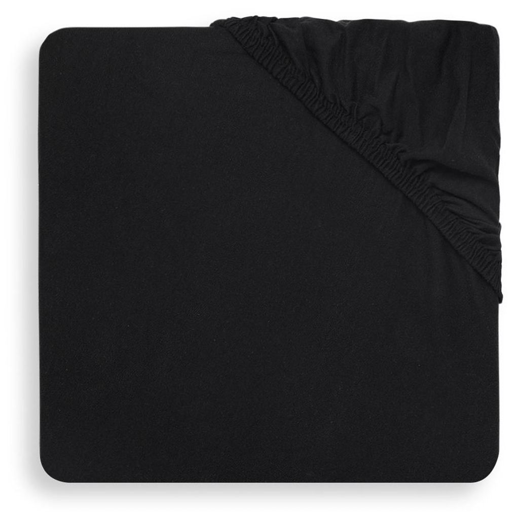 Spannbettlaken Jersey 40/50x80/90cm - Black Produktbild 