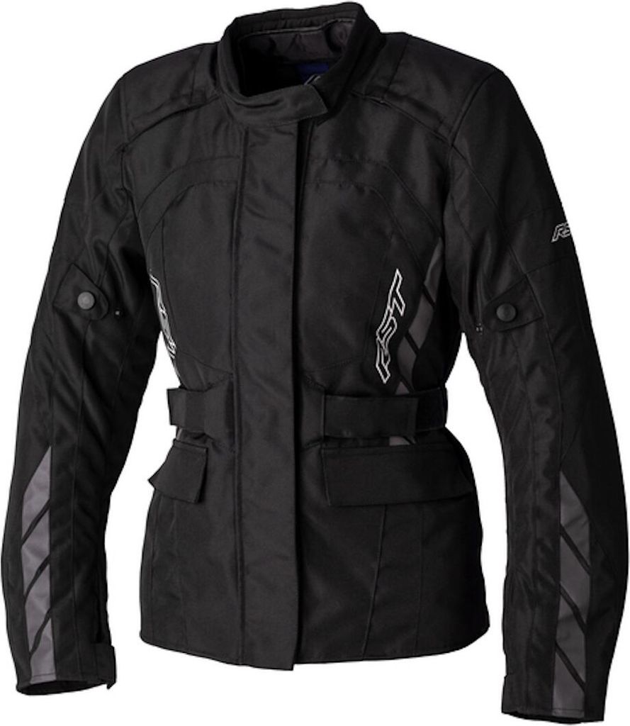 RST Alpha 5 wasserdichte Damen Motorrad Textiljacke, schwarz, XS