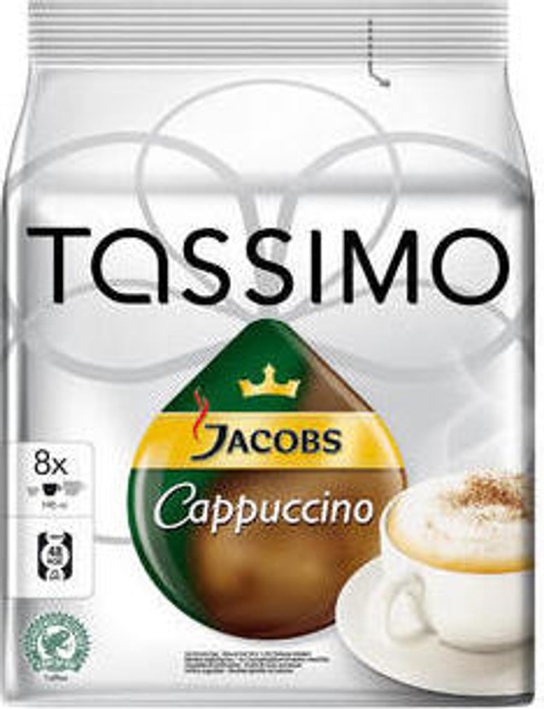 Tassimo Jacobs Cappuccino 8 x T-Disc