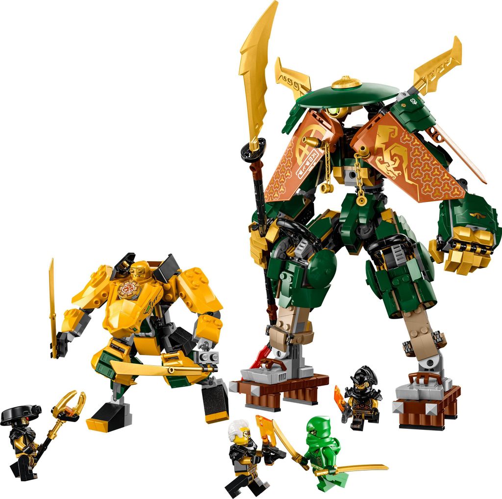 LEGO 71794 NINJAGO Lloyds und Arins Ninja Training-Mechs Produktbild 