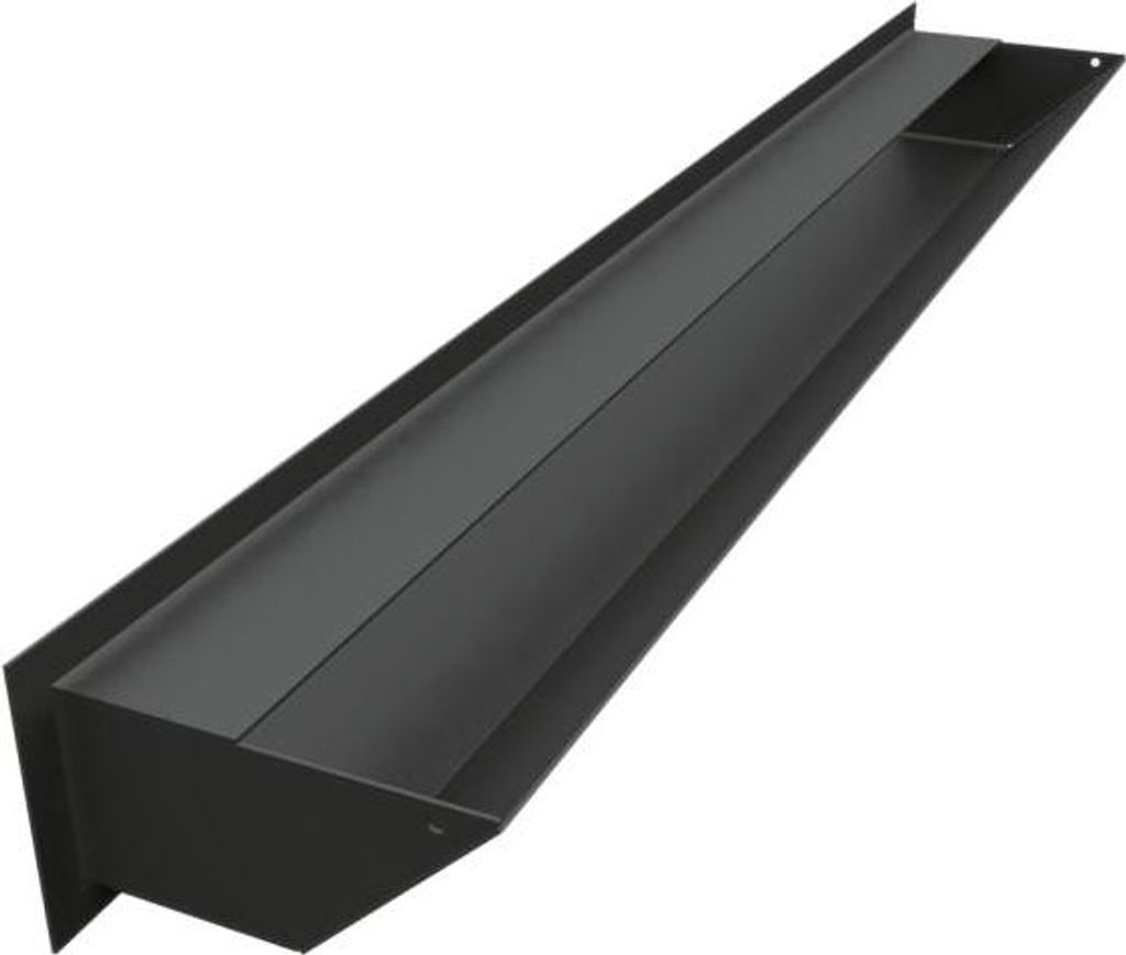 LÜFTUNGSGITTER LUFT KIT 3x 80 für Kamin mit geradem Glas