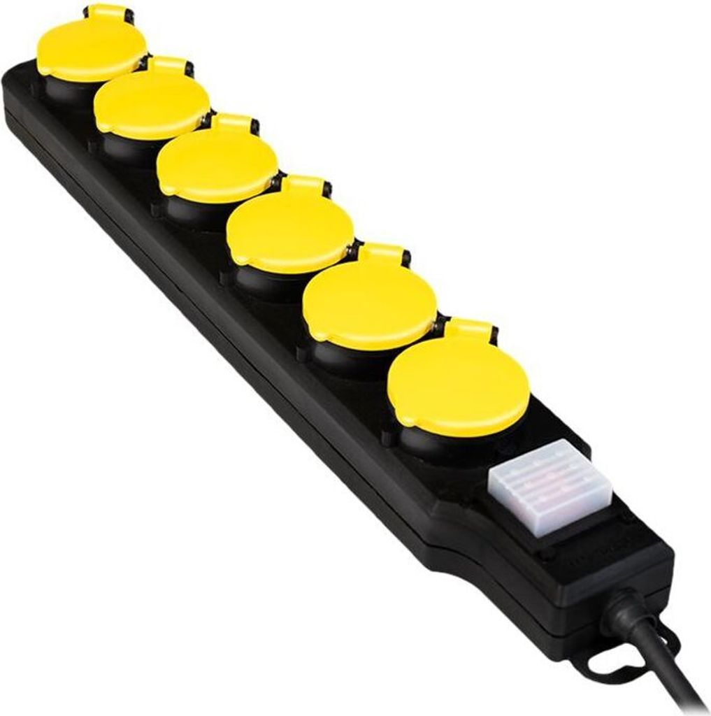 Logilink Steckdosenleiste 6-fach,6xCEE Immagine del prodotto 