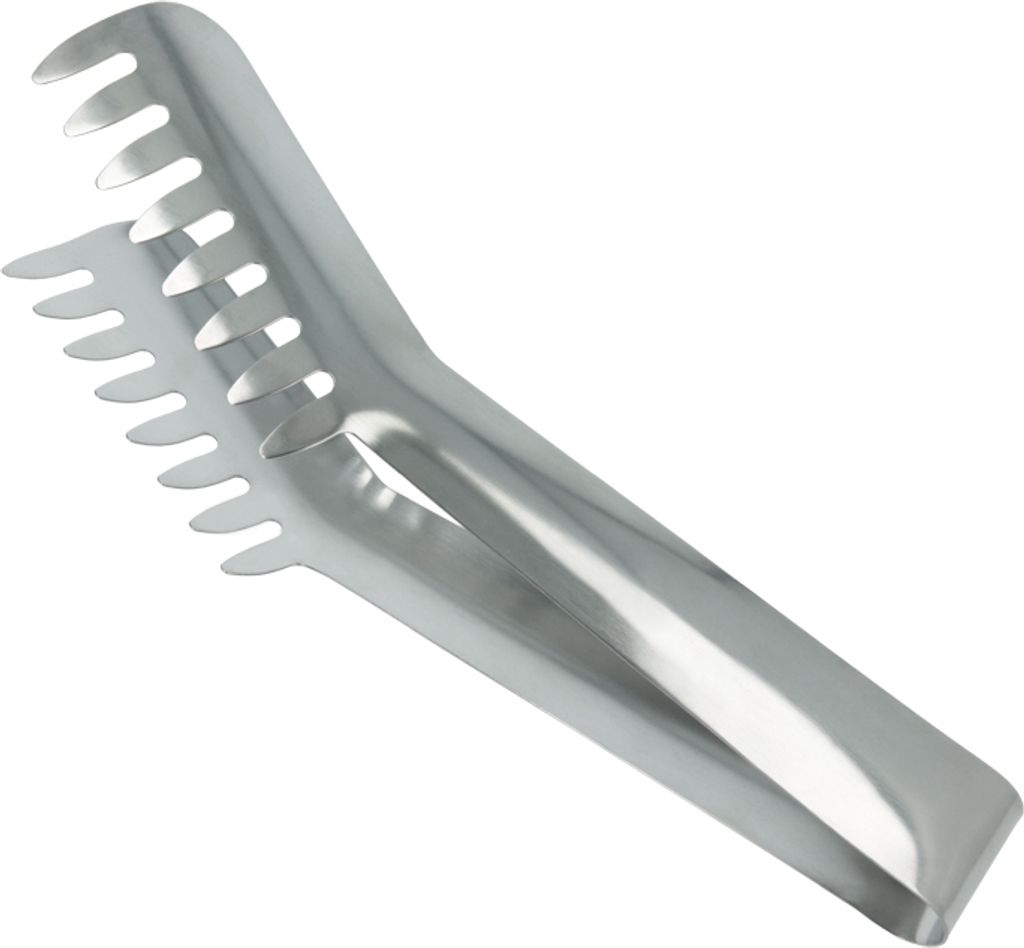 Metaltex Pince à spaghetti Maxi en acier inoxydable argenté Image du produit 