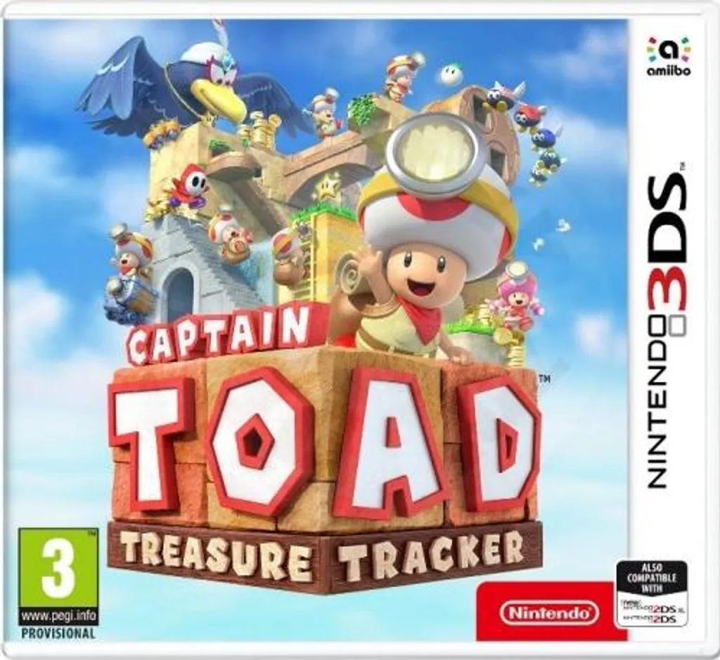 Jeu de Plateforme Captain Toad Treasure Tracker pour Nintendo 3DS