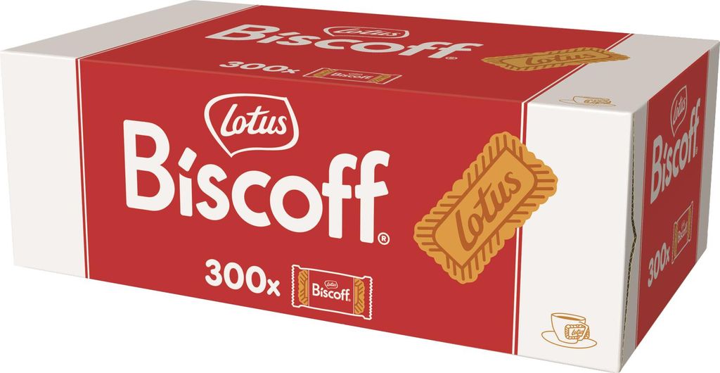 Lotus Biscoff biszkopty karmelowe biszkopty 300 szt. Zdjęcie produktu 