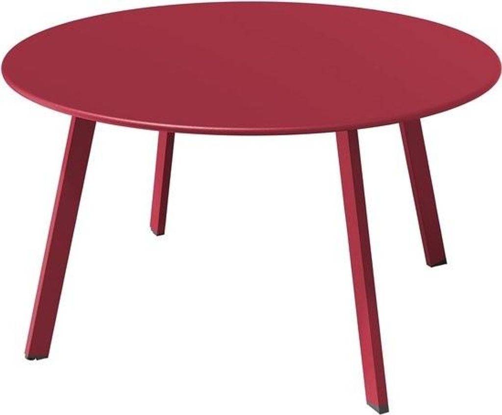 Terrassen-Couchtisch, Outdoor-Tisch, Balkontisch, Premium-Stahl, einfache Montage, Outdoor-Beistelltisch, Indoor, Wohnzimmer, Büro