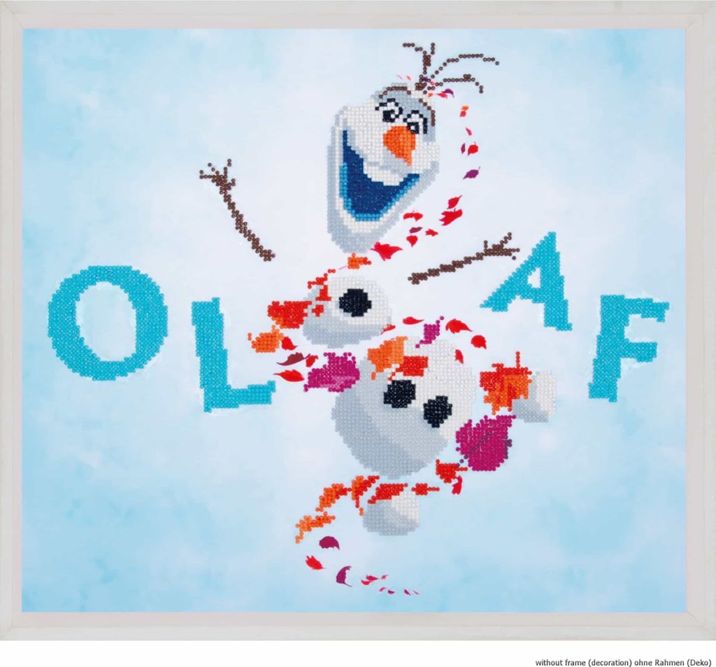 Auslaufmodell Vervaco Diamanten Malerei "Disney Frozen 2 Olaf"