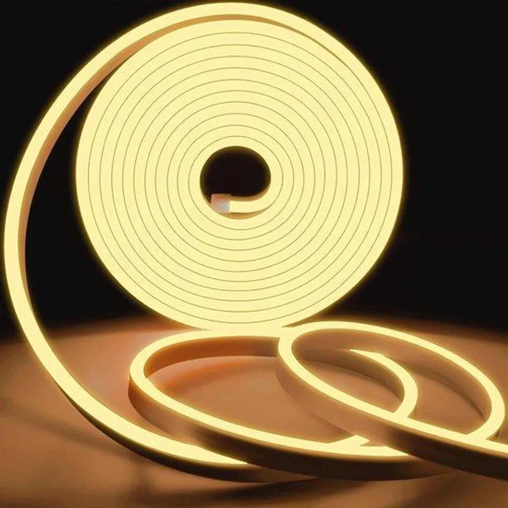 Bandeau LED blanc IP65 10 mètres flexible et résistant aux projections