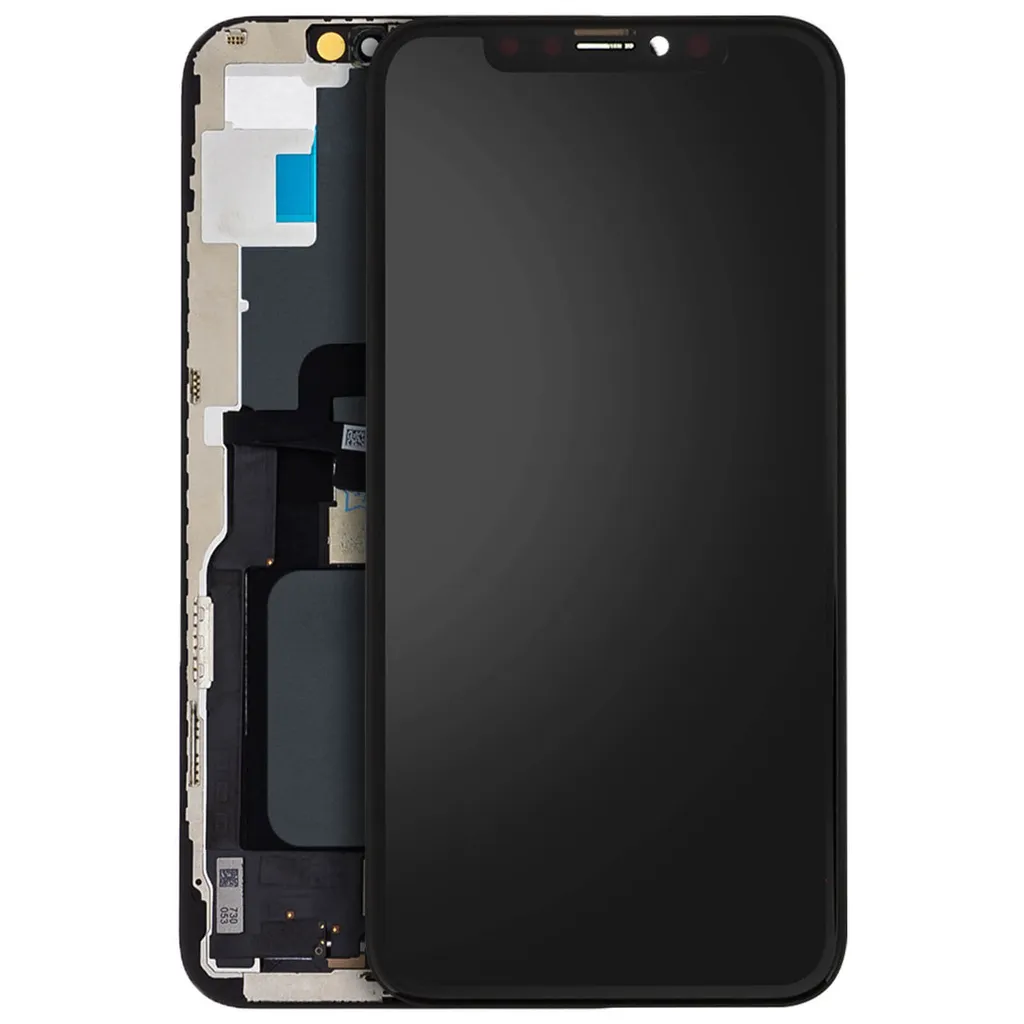 Bloc Écran iPhone XS Complet Noir, Vitre et LCD d'Origine Seconde Main - 2