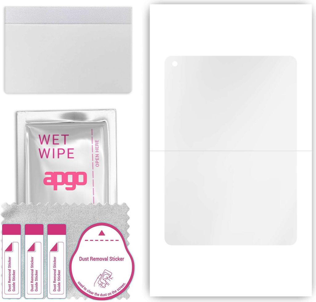 apgo Rückseite Schutzfolie, klar, kompatibel mit Apple iPad 10.2 (2020), Hinten Hydrogel-Displayschutzfolie mit Positionierhilfe, kratzfest, einfa...