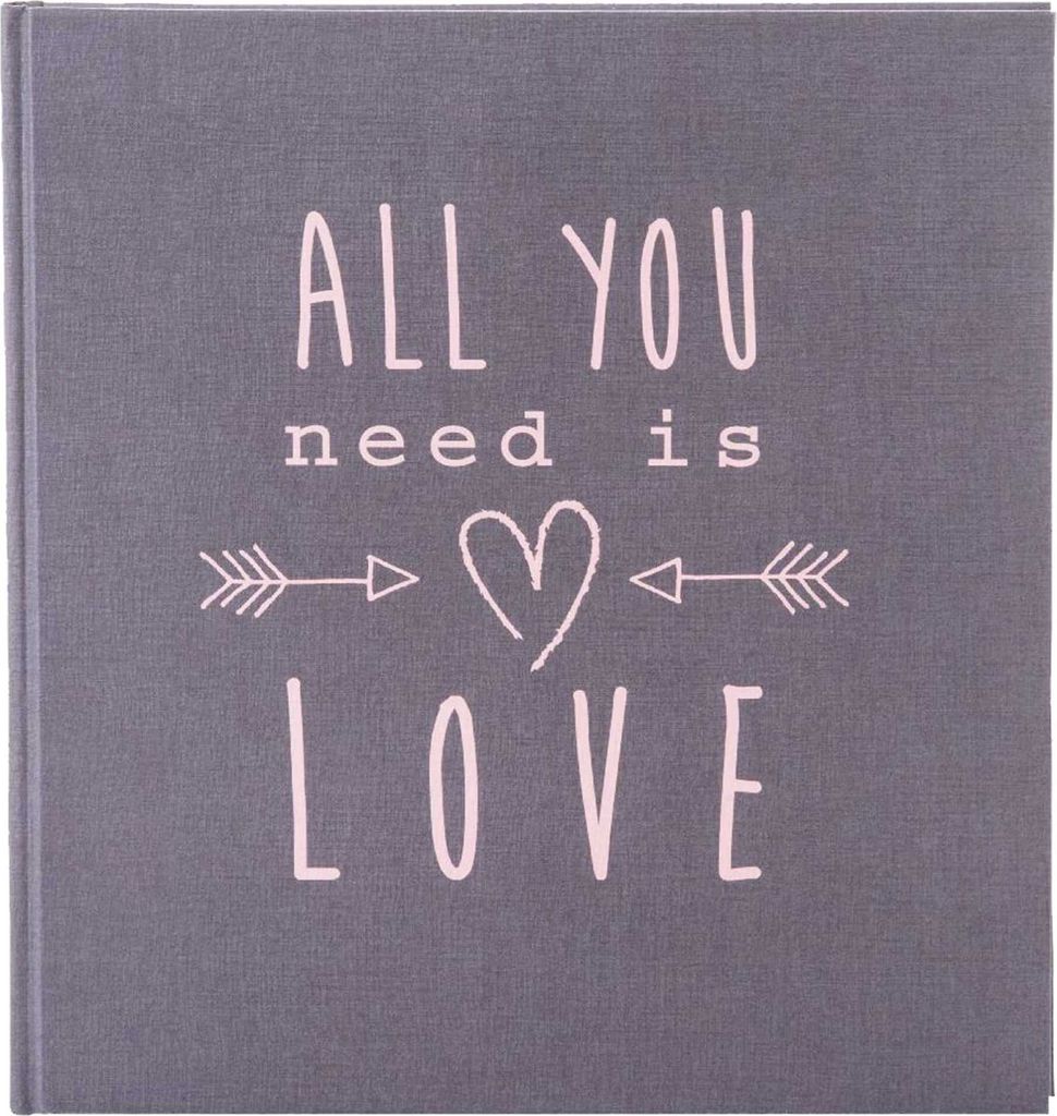 W ALL YOU NEED IS LOVE fotoalbum svatební klasické na Obrázek produktu 