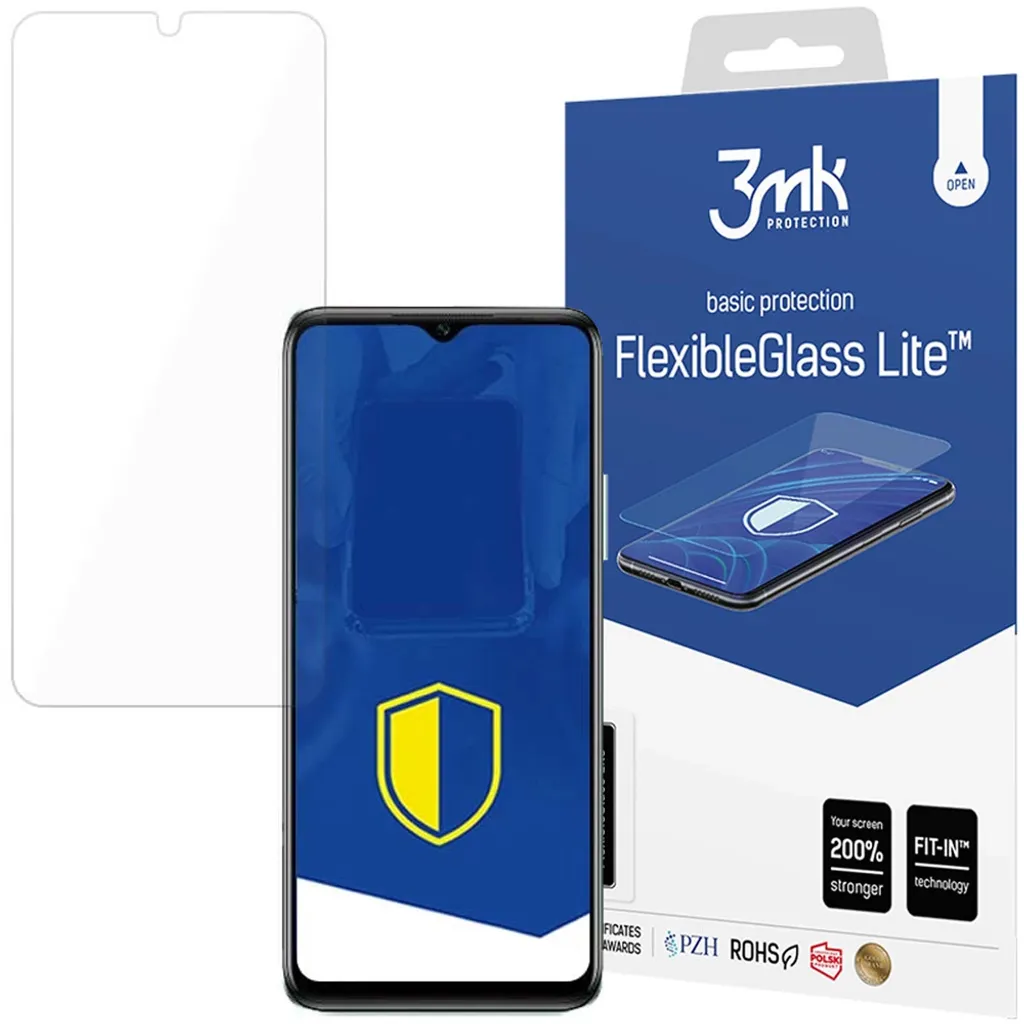 3mk Display Hybridglass FlexibleGlass Lite per Infinix Hot 20 5G 0,16mm 6H