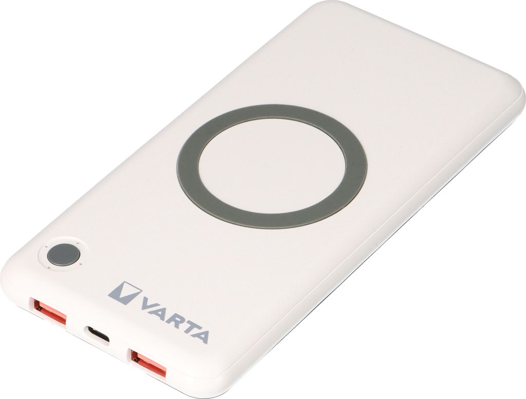 VARTA Zusatzakku "Wireless Power Bank" 10.000 mAh weiß Produktbild 33