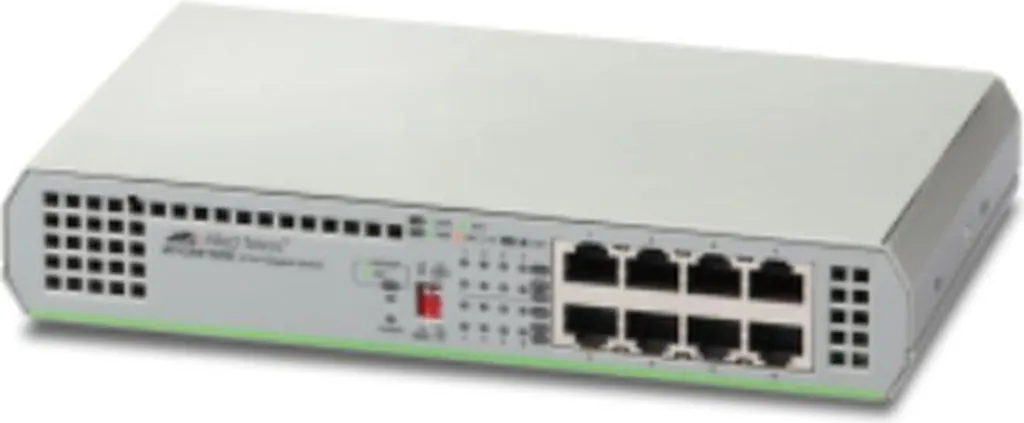 Switch Gigabit 8 Ports Allied Telesis AT-GS910 Silencieux et Robuste