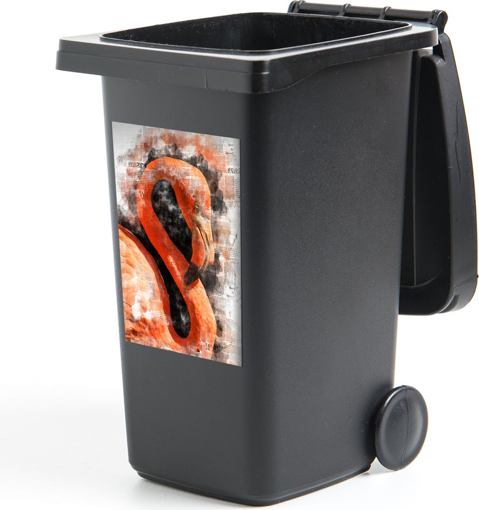 MuchoWow - Mültonnen-sticker - Sticker - Aufkleber für die Mülltonne