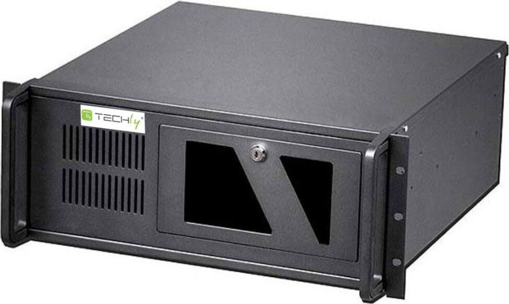 Techly I-CASE MP-P4HX-BLK2, Rack, Server, Schwarz, ATX, Produktbild 