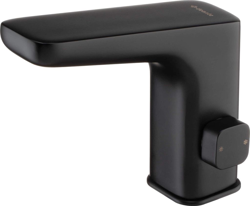 Touchless washbasin mixer with temperature control - 4xAA