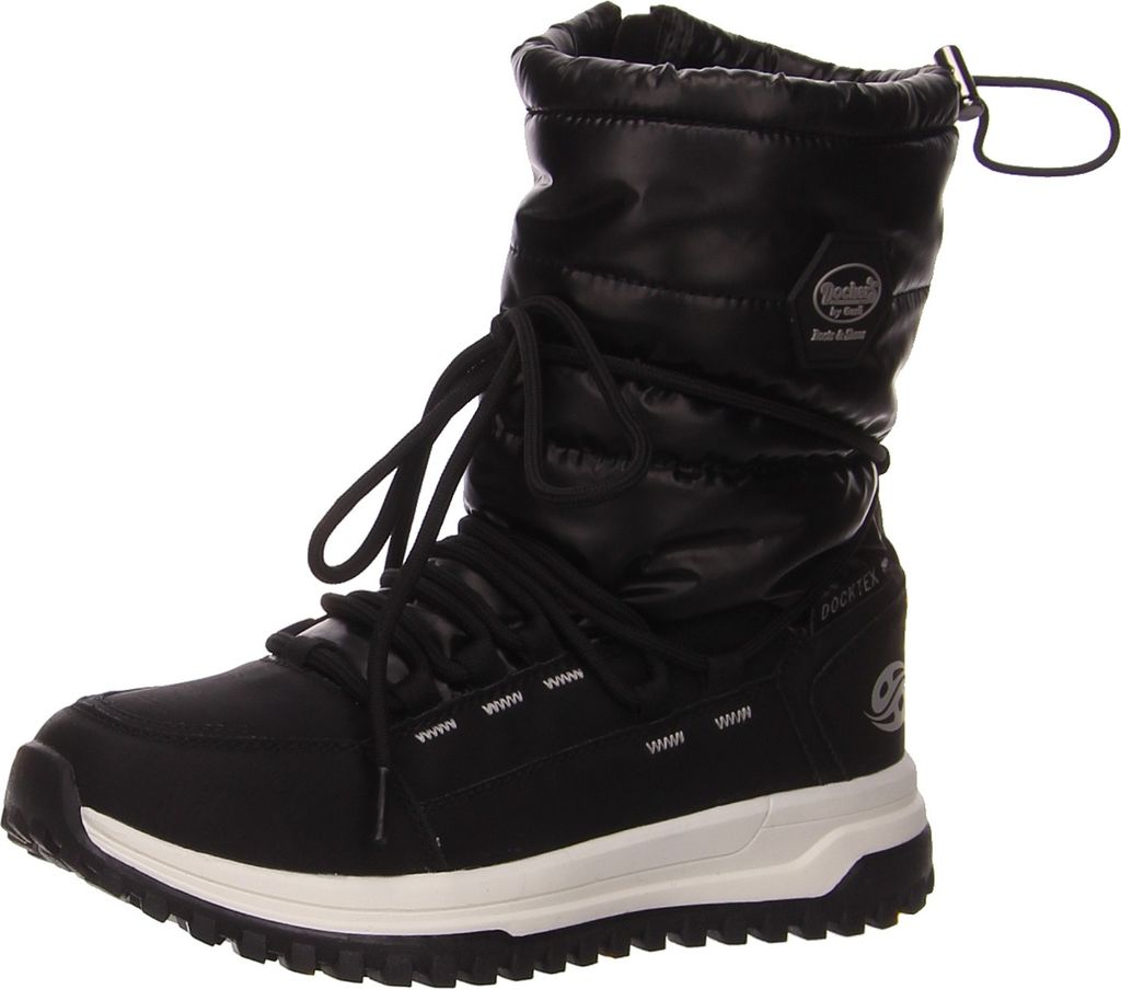 Dockers Schlupfstieflette in schwarz, Gr. 41 Produktbild 