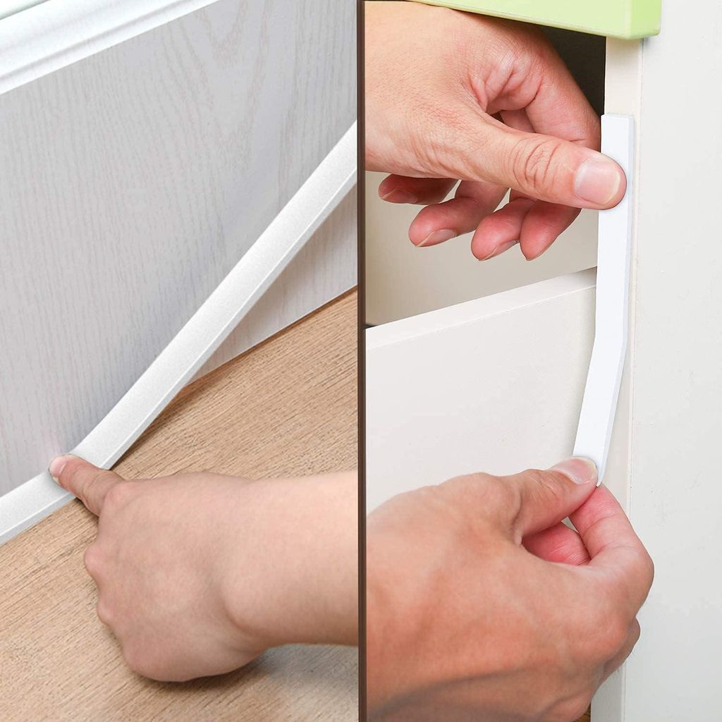 Selbstklebendes Dichtungsband - 12 mm x 3 mm x 15 m - Türen Fenster Schaumstoffdichtung