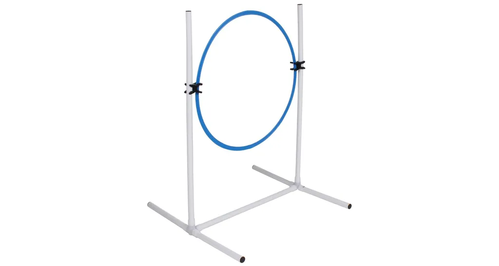 Ostacolo Agility Merco Jump Circle - Set Allenamento Cani Bianchi