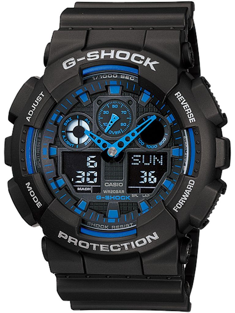 Casio Herrenuhr G-Shock GA-100-1A2ER Produktbild 