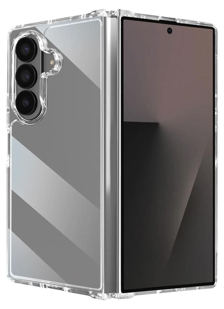 Force Case, Slim Magnet Hülle Galaxy Z Fold 7 2m, Transparent
