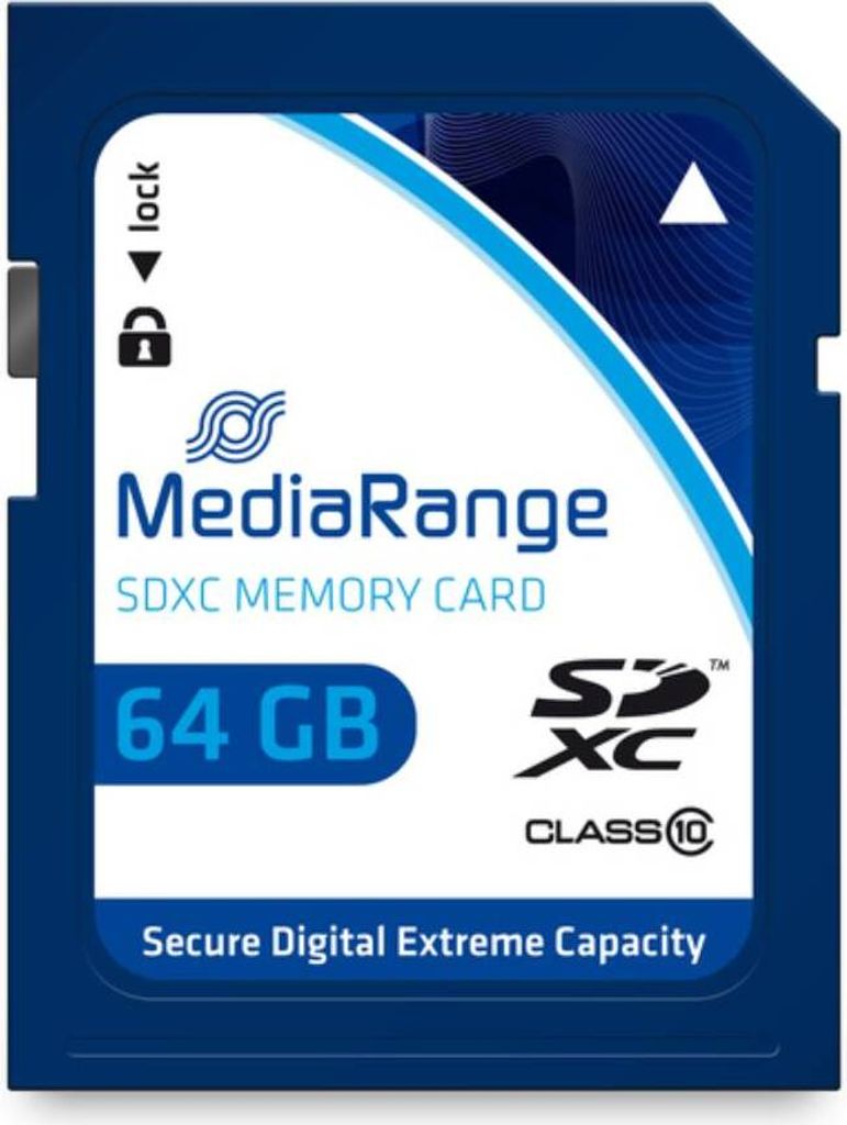 MediaRange SD Card 64GB SDXC CL.10