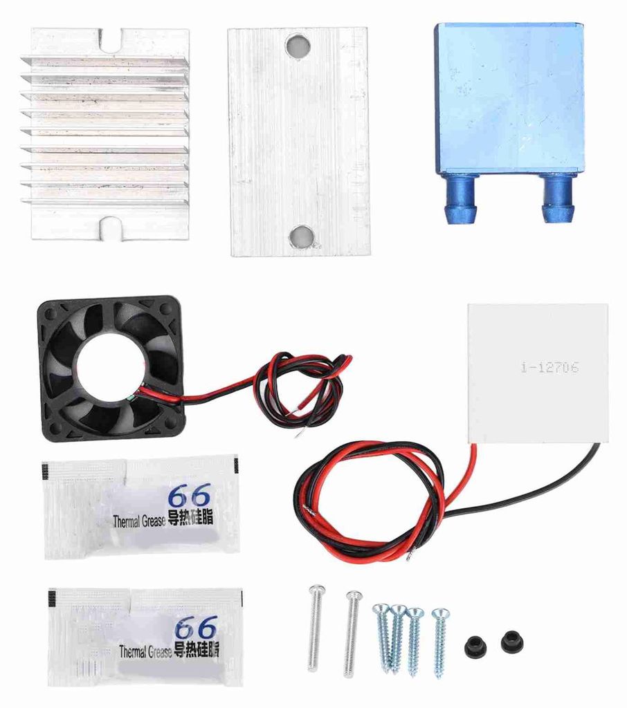 Peltier-Kühler-Set, gute Kühlwirkung, kleine Raumkühlung, perfekte Abdichtung, Industriegerät