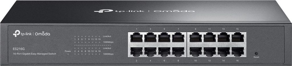TP-LINK Commutateur réseau géré Omada ES216G L2 Gigabit Image du produit 