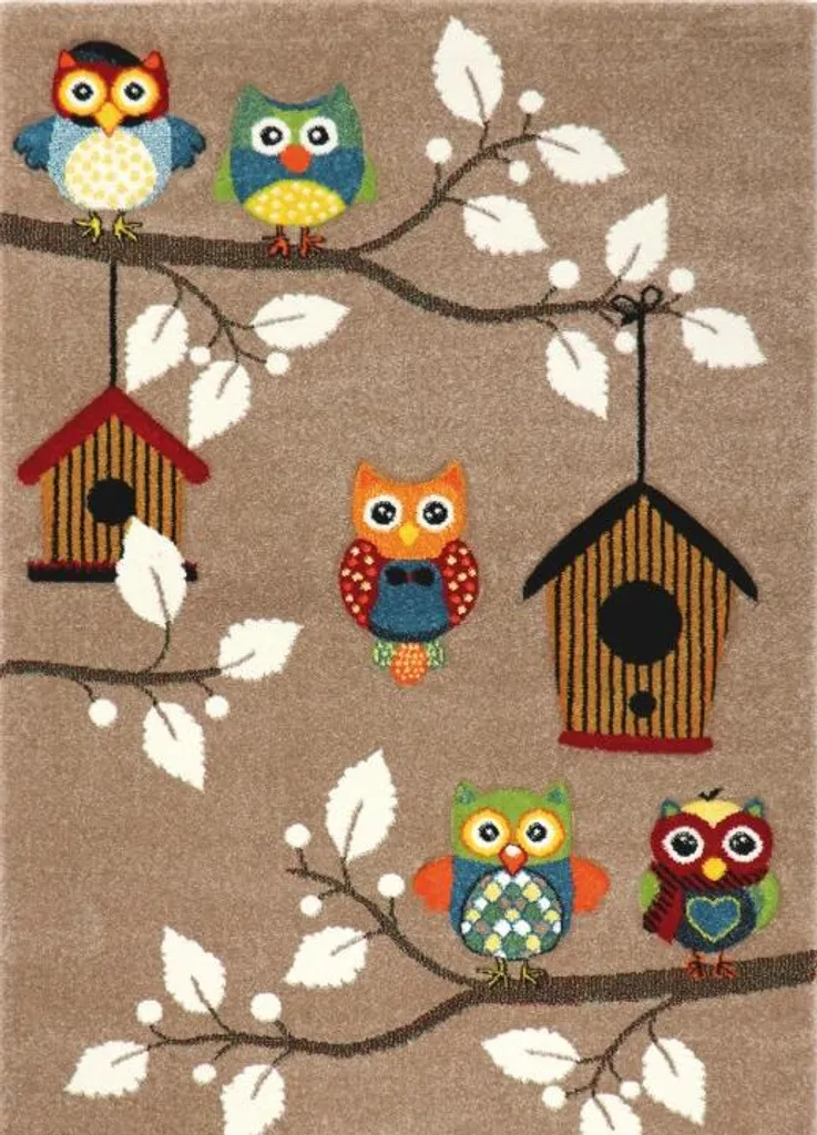 Tapis de chambre d'enfant Diamond Kids, Style Moderne et Doux, 120x170 cm