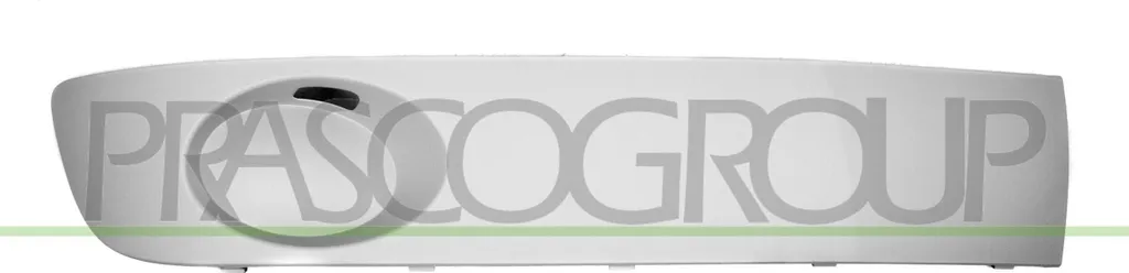 Grille d'aération droite en ABS noir pour VW T5 Prasco VG9192125