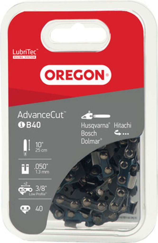 Oregon AdvanceCut Sägekette 25 cm 3/8" LP 1,3 mm 40 TG ( Produktbild 