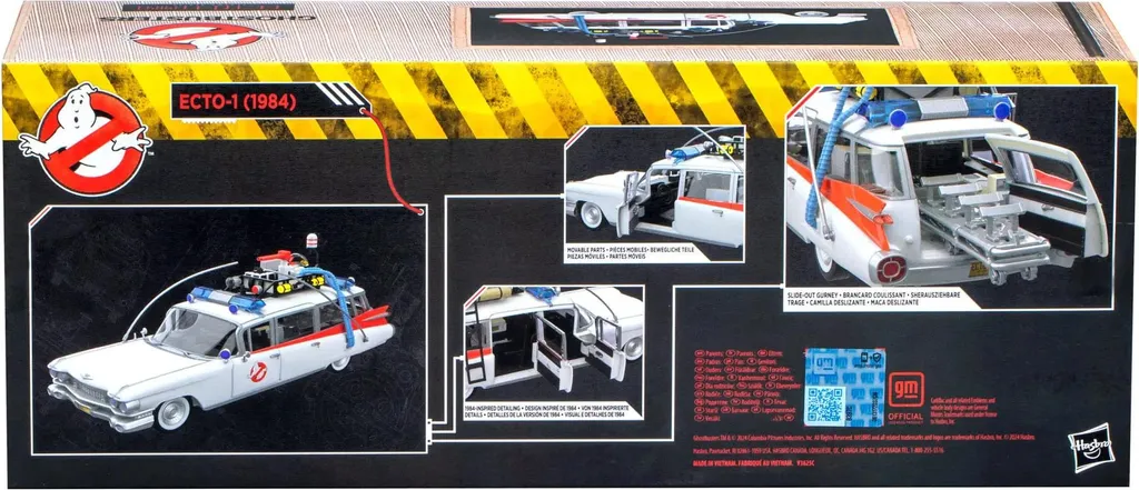 Véhicule de collection Ecto-1 Ghostbusters 1984 Hasbro 1/18 - 2