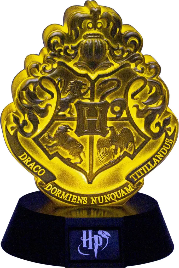 Icône lumineuse Harry Potter Écusson Poudlard : Finis les Câbles Encombrants