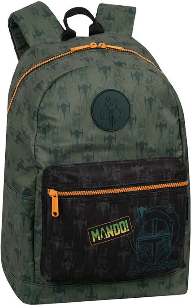 Zaino Scuola Coolpack Mandalorian Croce - Resistente per Medie e Superiori