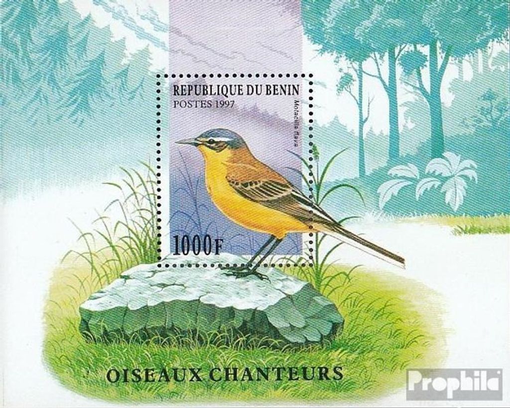 Briefmarken Benin 1997 Mi Block31 (kompl.Ausg.) postfrisch Produktbild 
