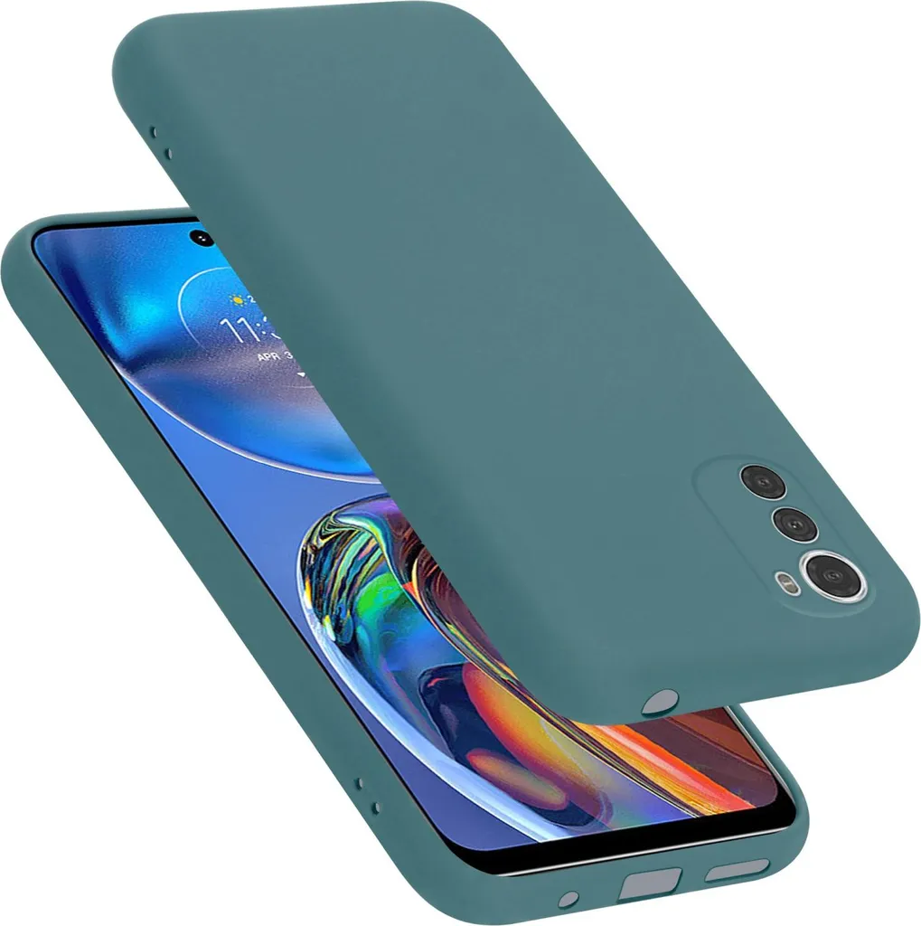 Custodia Motorola Moto E32 / E32S Cadorabo Verde TPU - Protezione Shock