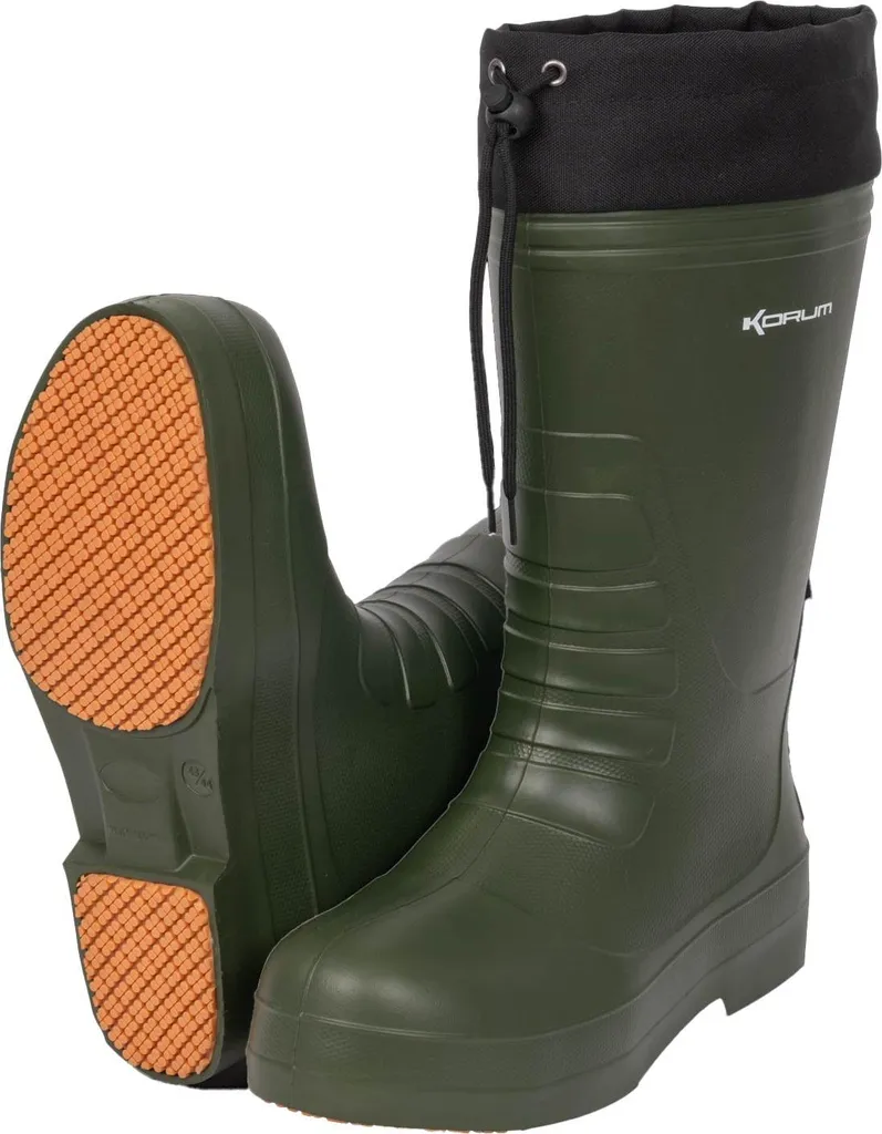 Fini les pieds froids avec les bottes Korum Thermalite EVA Welly Boot 44