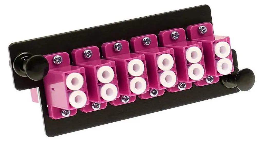 Adaptateur LC Duplex 12F OM4 ACT FA2155 pour Brassage Réseau Optique