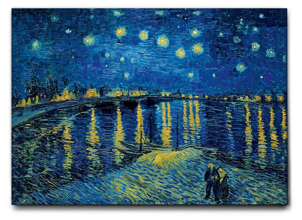 Giallobus - Nuit étoilée sur le Rhône - Vincent Van Gogh - Image du produit 