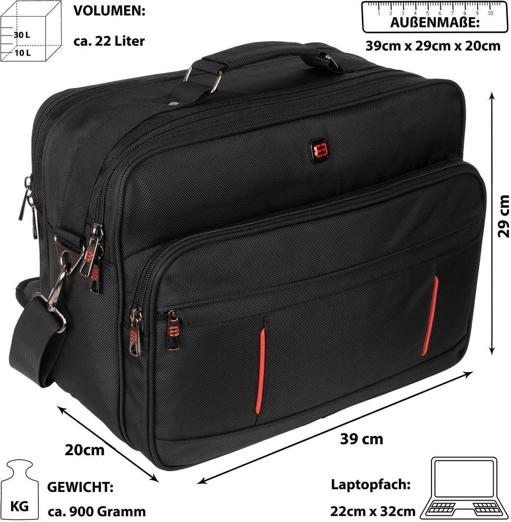 Arbeitstasche Umhängetasche Flugbegleiter Tasche  Produktbild 3