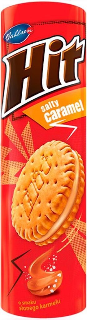 Herbatniki kruche HIT Markizy Słony Karmel 220 g Produktbild 