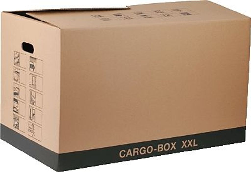 smartboxpro Umzugskarton 'CARGO-BOX XXL', braun - 1 Stück