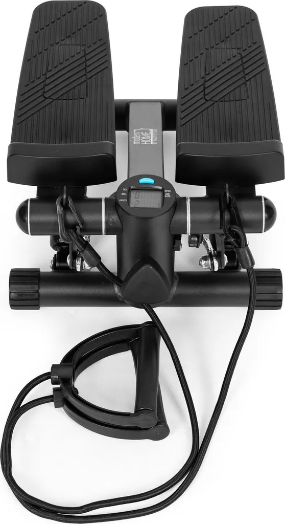 Stepper silencieux avec écran LCD et élastiques de musculation Sport - 6