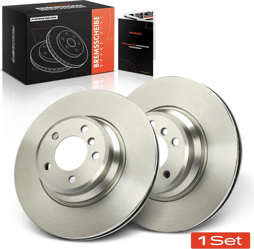 Disques de Frein Avant pour BMW 730 735 740 745 E65 E66 Anti-Vibration 2X