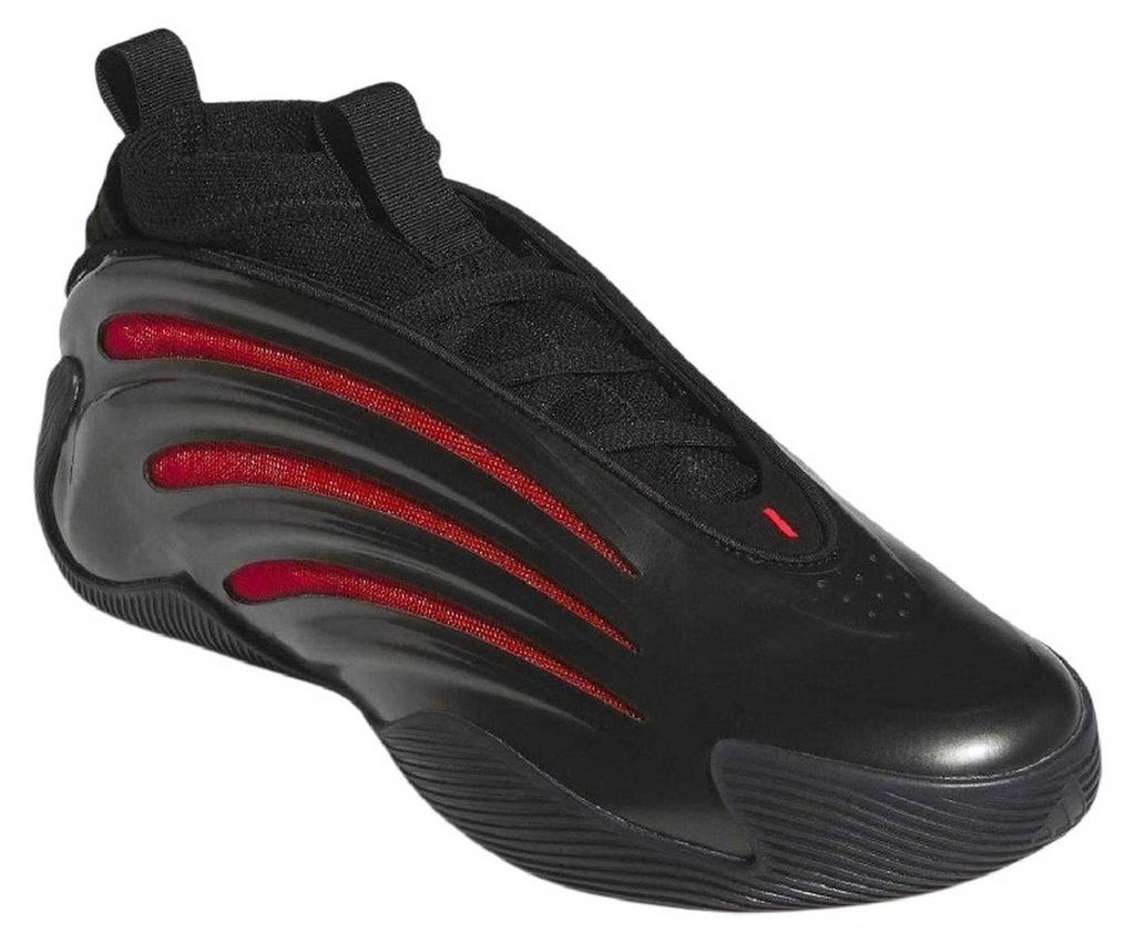 Adidas - "Harden Volume 9" Basketball Schuhe für Herren GT24795 (38,5 EU) (Schwarz/Rot)