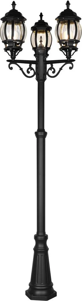 Éclairage d'allée Lanterne ELVO Trio - Balisage extérieur jardin E27 60W